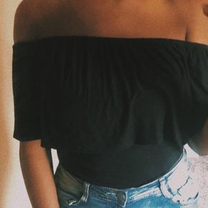 Off shoulder bodysuit